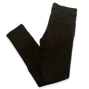 Roebuck & Co Black Low Rise Skinny Jeans